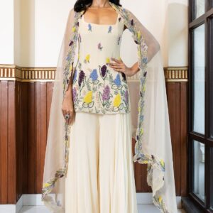 SUI Saanvi Luxury Kurta Palazzo Set